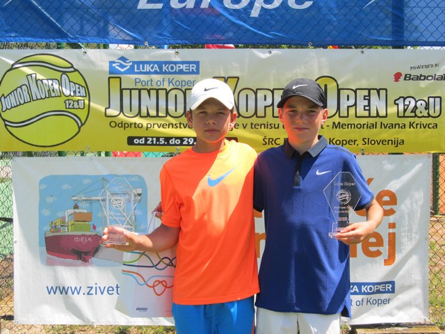 Finalista v dvojicah: Maj Premzl in Lun Obrul (oba SLO).